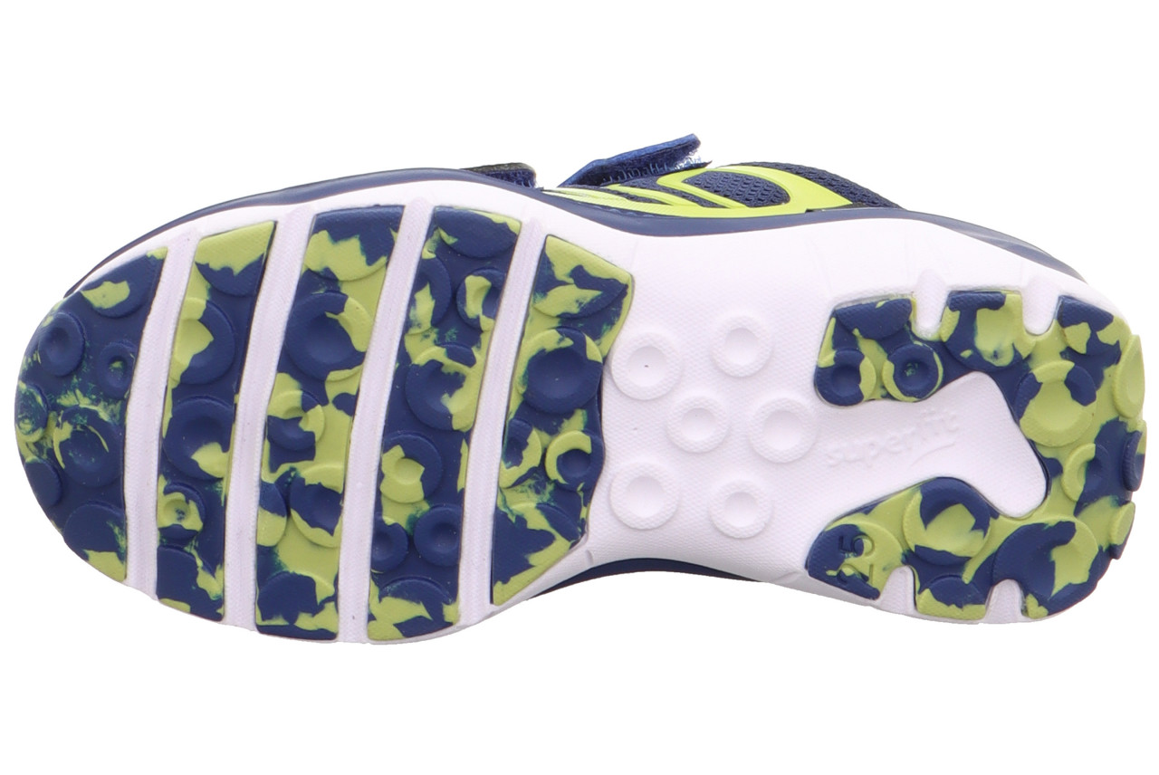 SPORT5 - Blau/Hellgrün Sneaker low mit Klettverschluss
