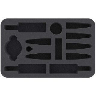 45mm Half-Size Schaumstoff für Dropfleet Commander - PHR Kreuzer und Fregatten + Dose für Schadensmarker