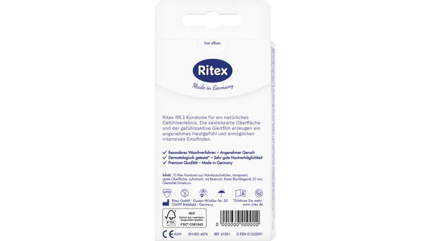 Ritex Kondome RR.1 gefühlsintensiv