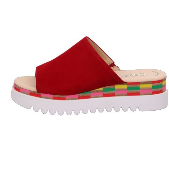 GABOR Klassische Sandalen rot
