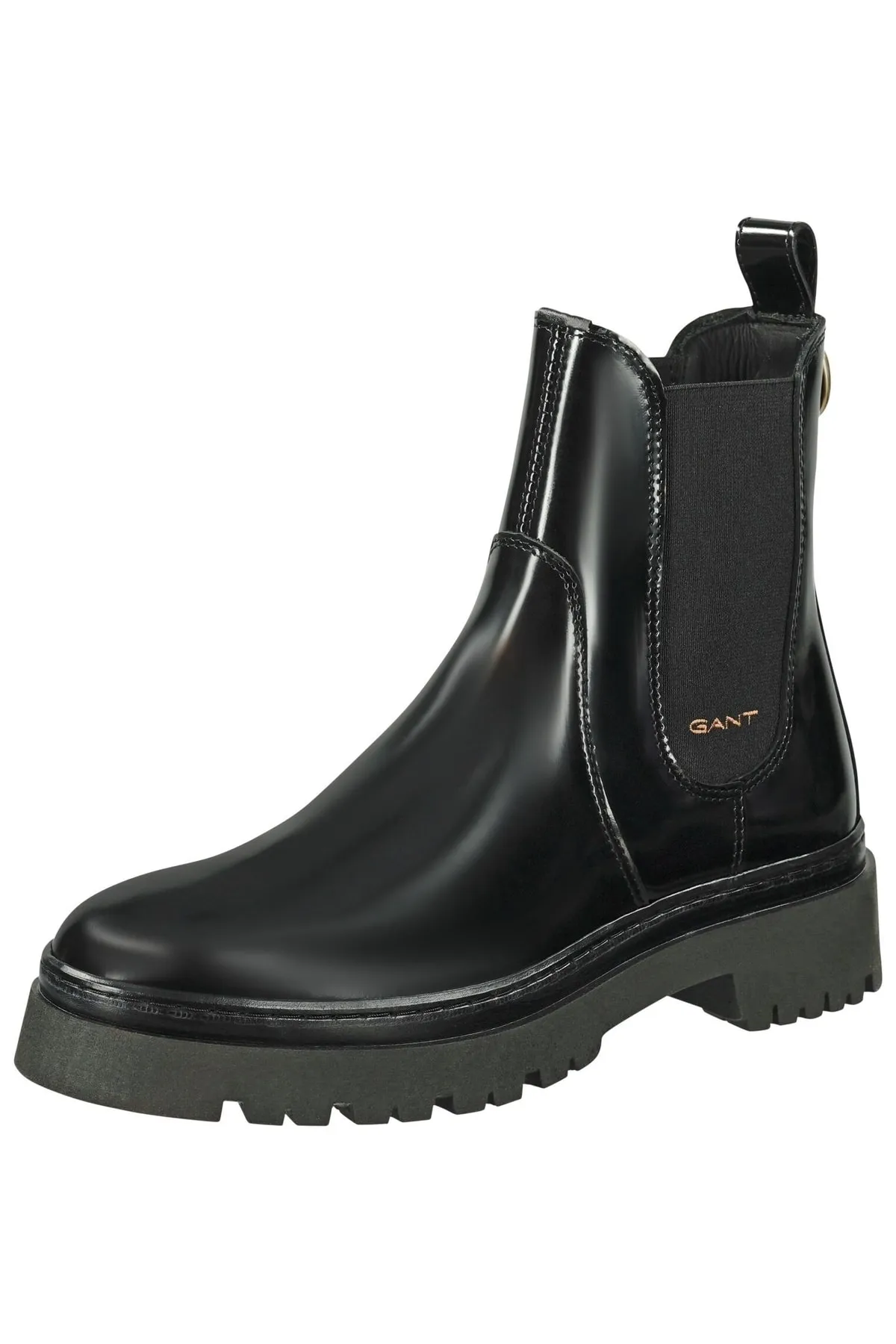 Gant  Stiefelette - Schwarz - Flacher Absatz