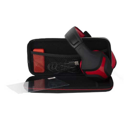 Pachet de accesorii KONIX NINTENDO Switch 5 în 1 (căști, geantă de transport, husă, cablu, sticlă securizată)