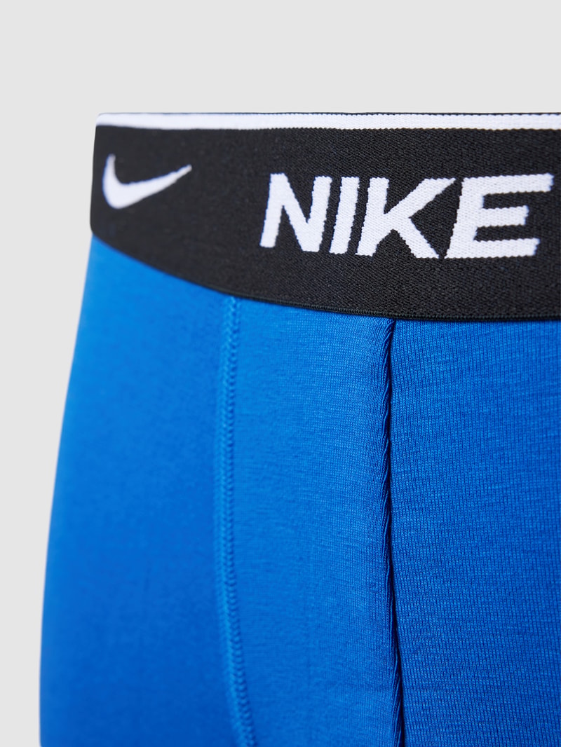 Trunks mit elastischem Logo-Bund in blau