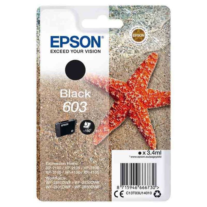 Cerneală neagră EPSON T03U1 Etoile