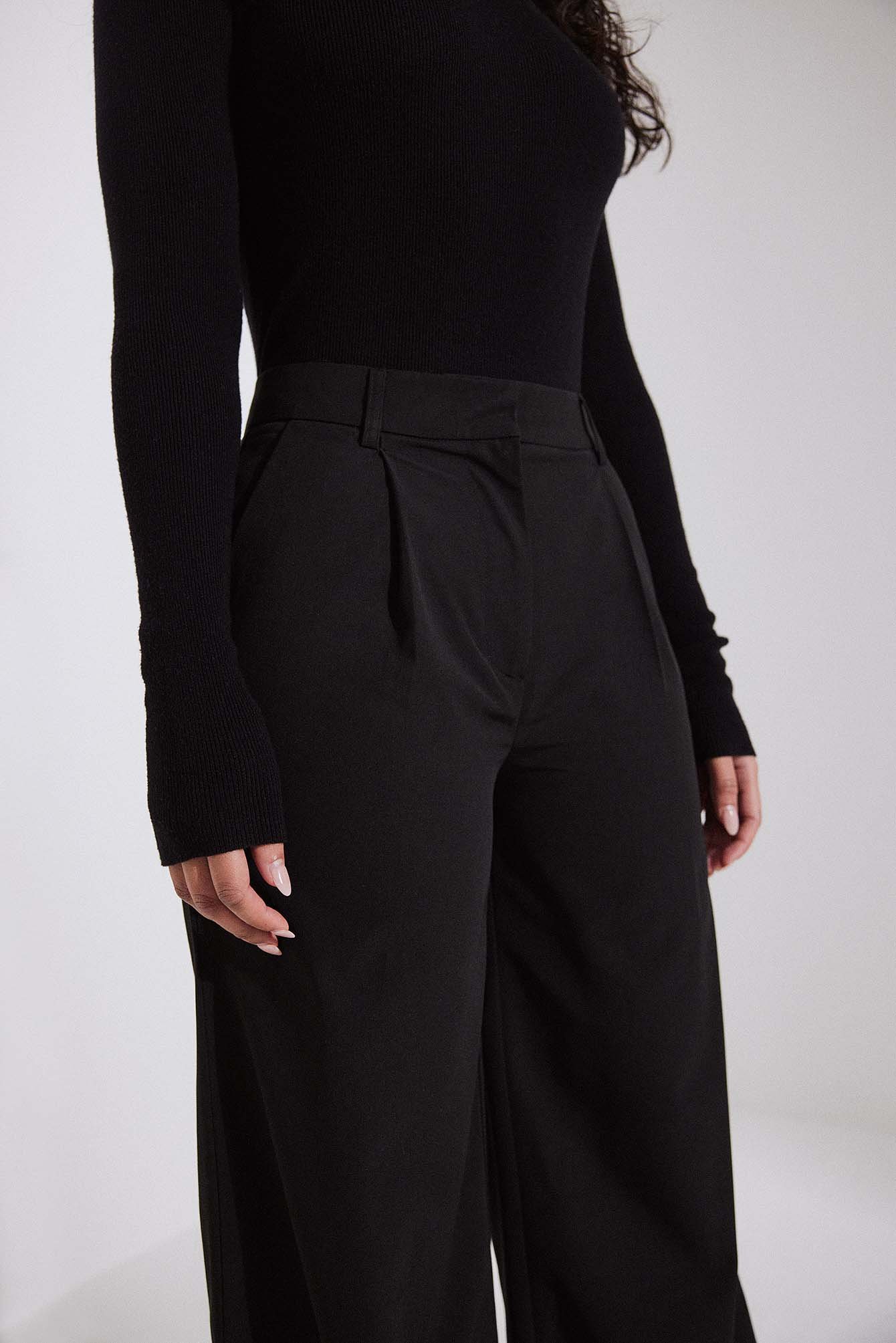 Gewebte weite Hosen