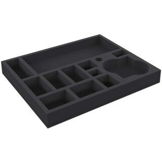 40mm Schaumstofeinlage mit 13 Fächern für die Scythe Brettspielbox