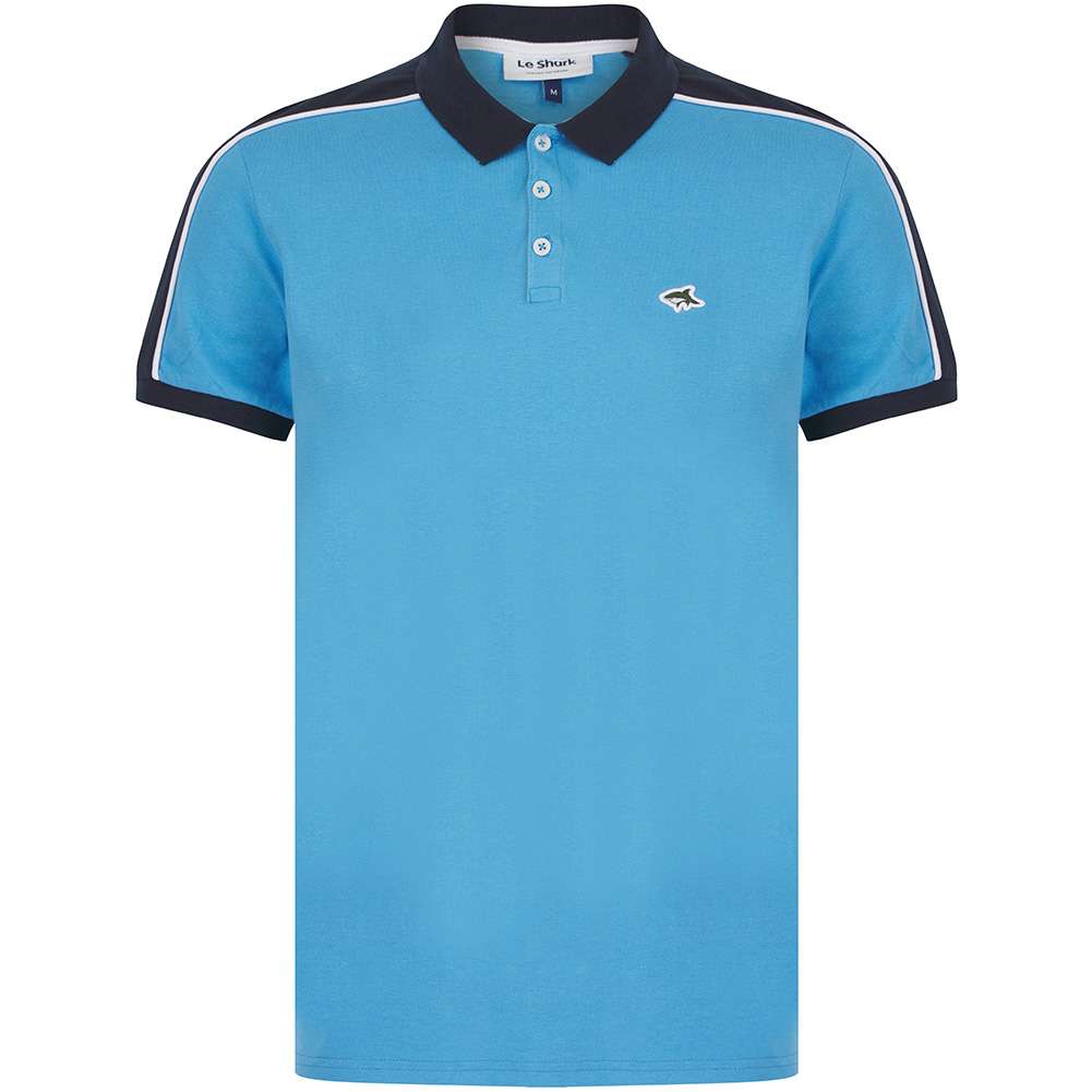 Le Shark Ryedale Herren Polo-Shirt 5X17850DW-Azure-Blue