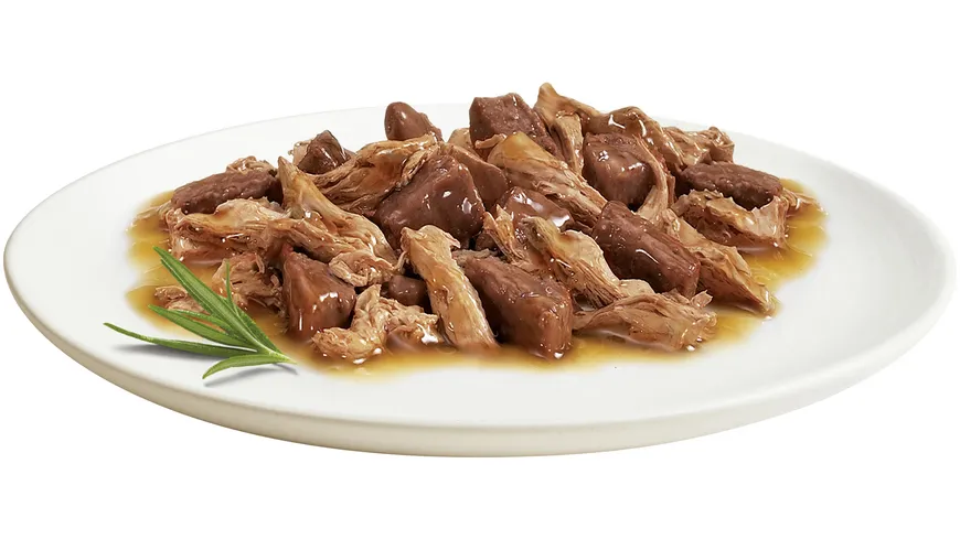 PURINA GOURMET Gold Feine Komposition mit Rind & Huhn 85 g