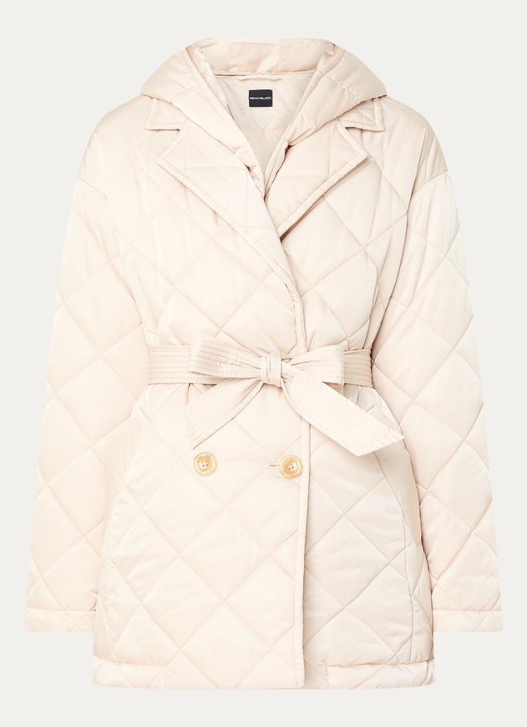 Pennyblack jacket with removable inner jacket and tie belt