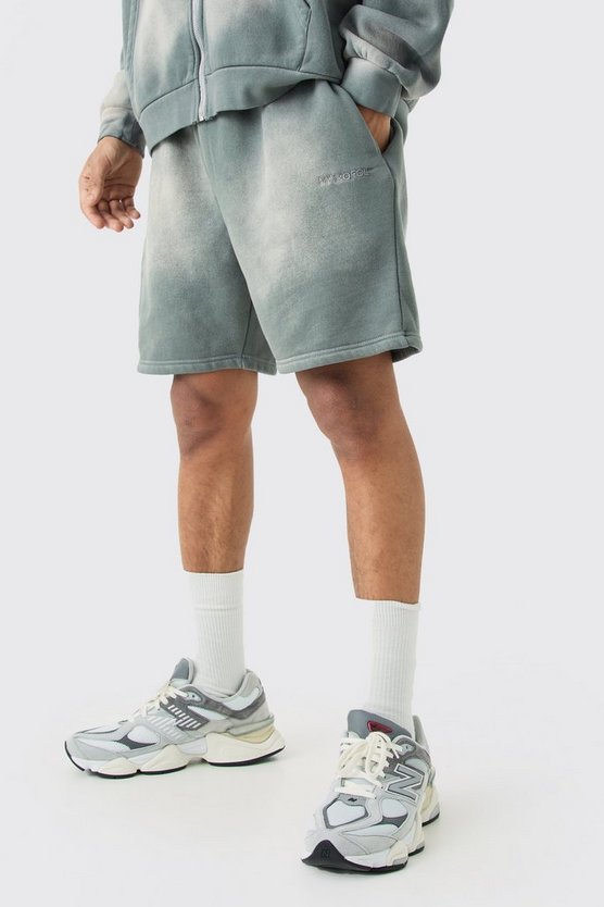 Lockere gebleichte Man Shorts