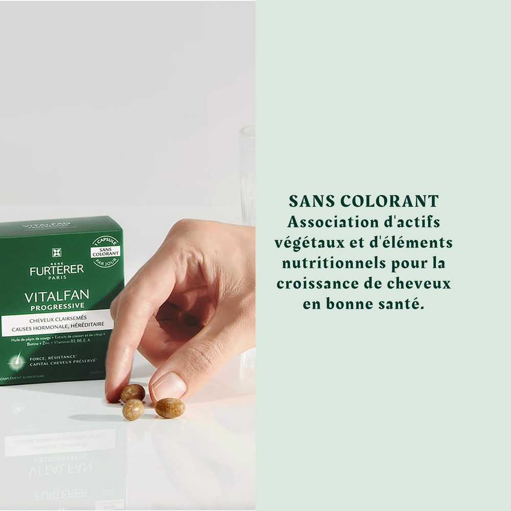 Furterer René Furterer Vitalfan Antichute progres sive - Sans colorant - 30 caps Complément