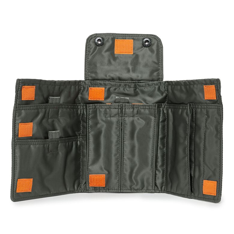 Porter-Yoshida Kaban Travel Case sage silver gray