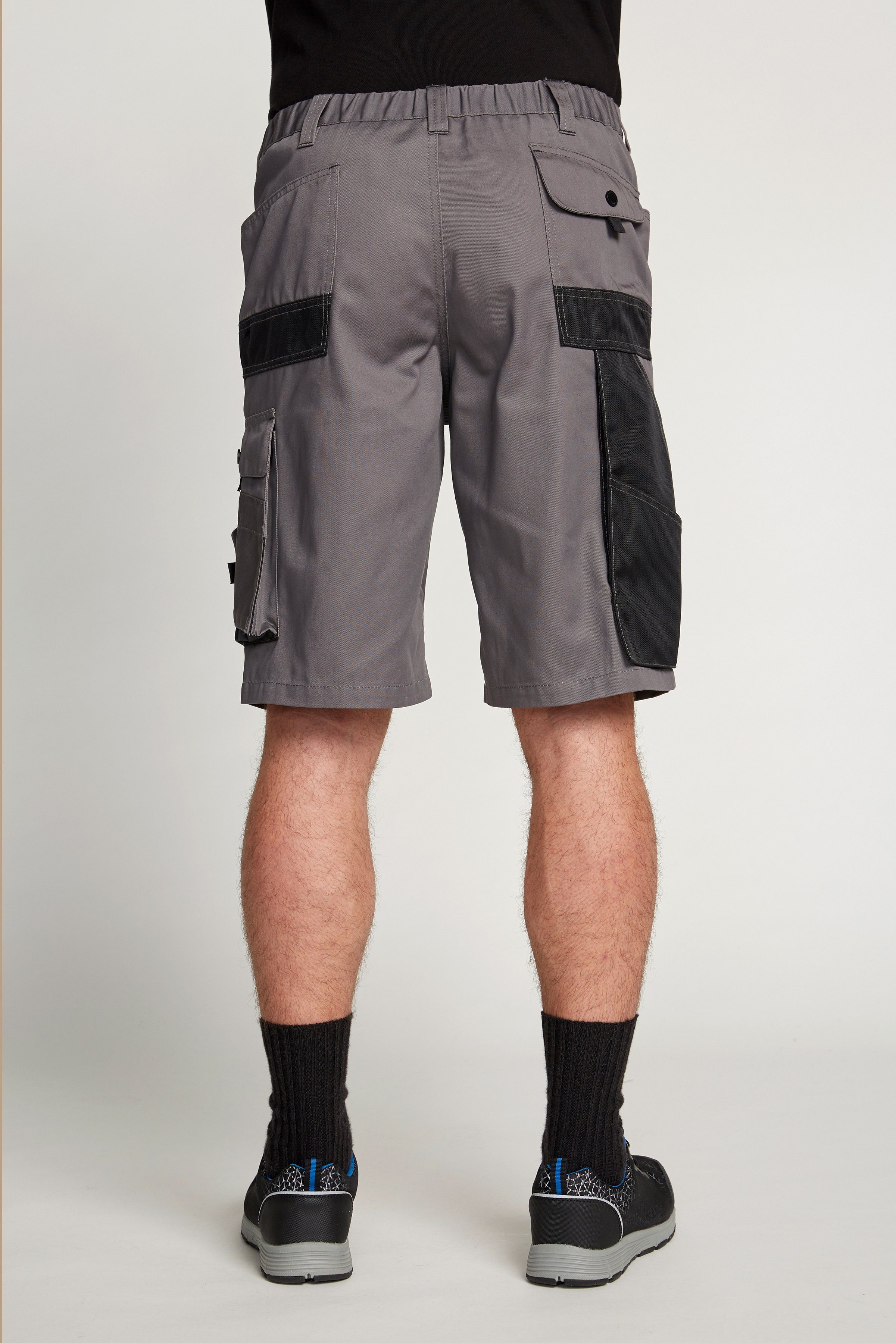 Northern Country Arbeitsshorts worker light (langlebig durch 3-fach Innenbeinnaht) mit Cordura®-Verstärkungen, 8 praktische Taschen, elastischer Bund