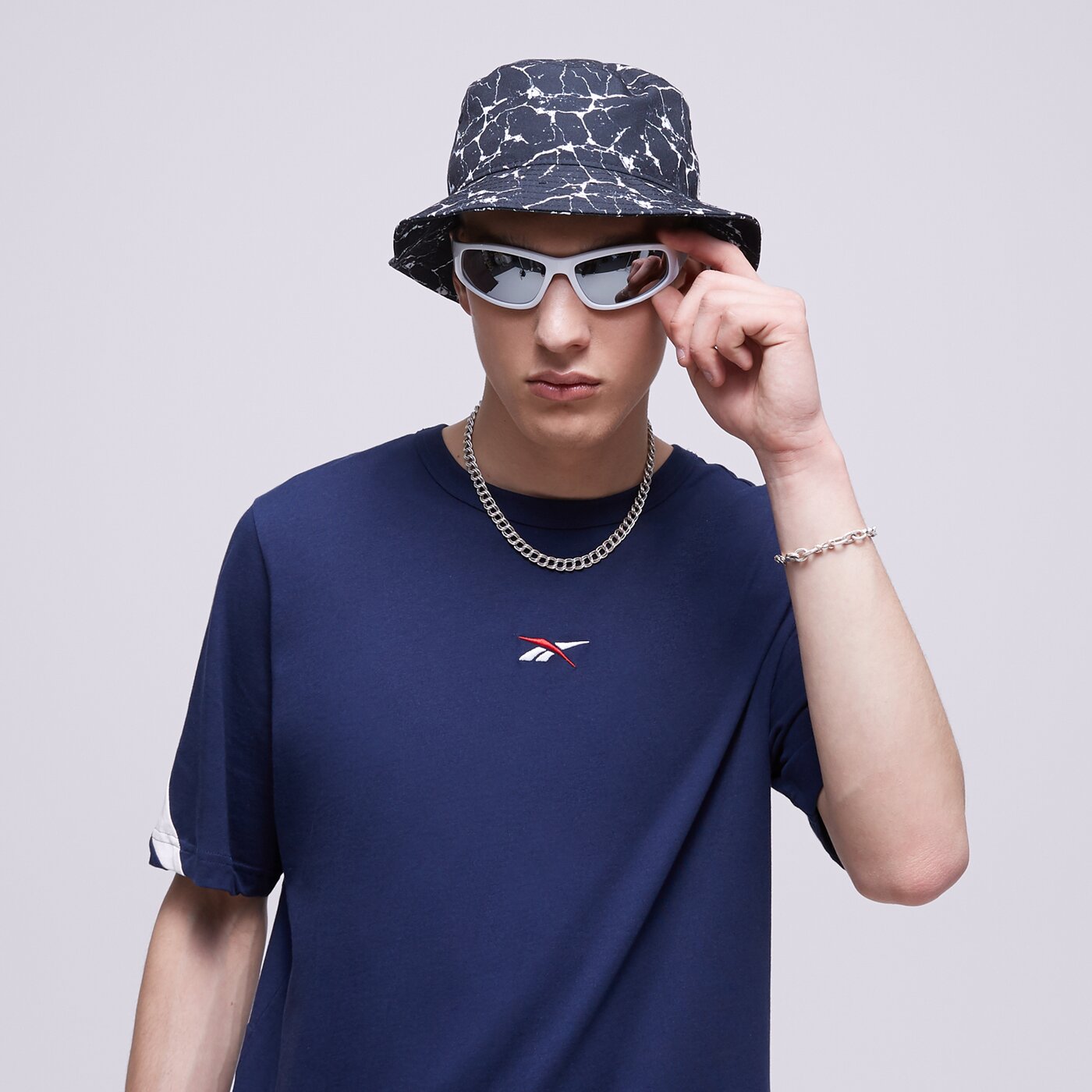 REEBOK T-SHIRT CL BV SS TEE Dunkelblau
