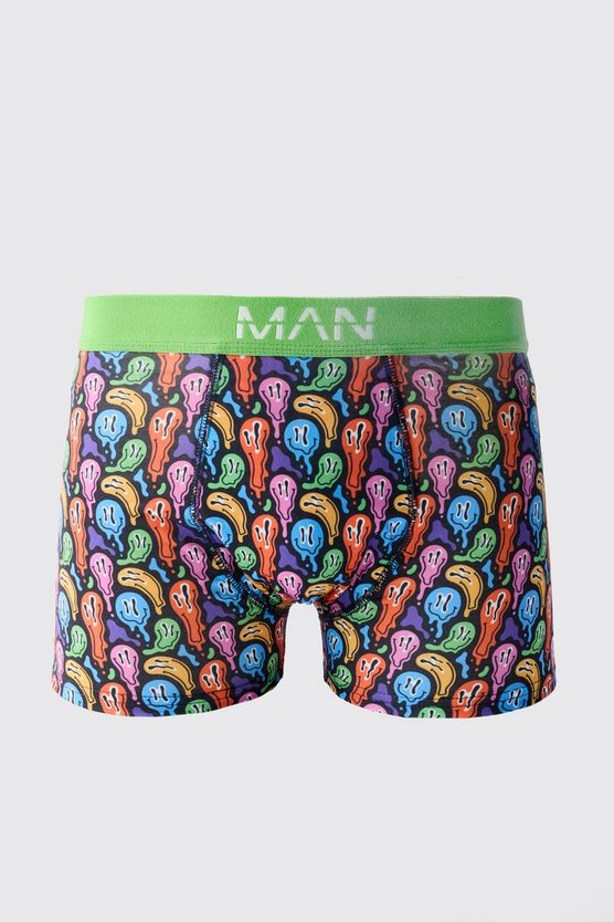 Boxershorts mit Drip Face Print