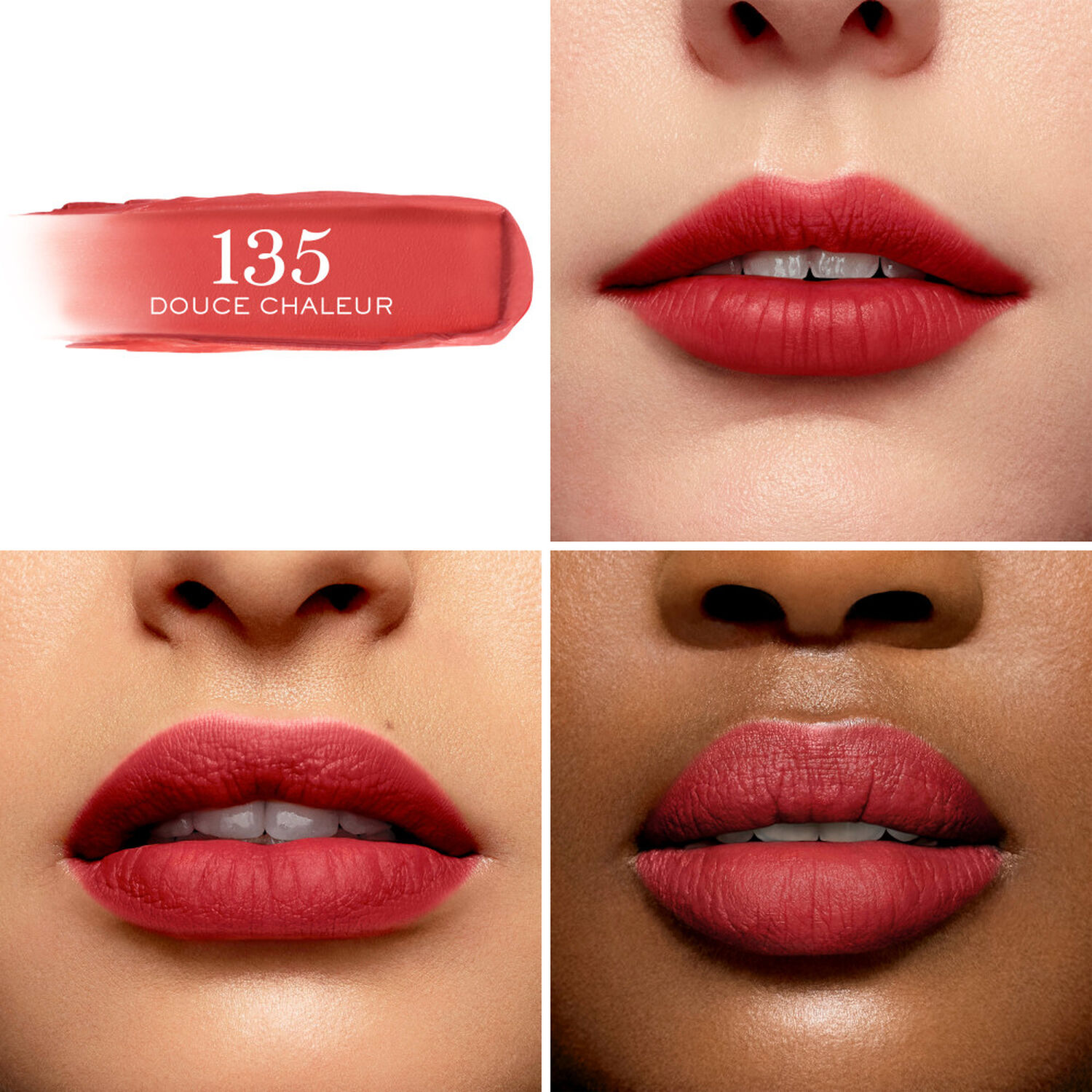lancôme L'Absolu Rouge Intimatte Rouge à Lèvres Mat - Effet Flouté