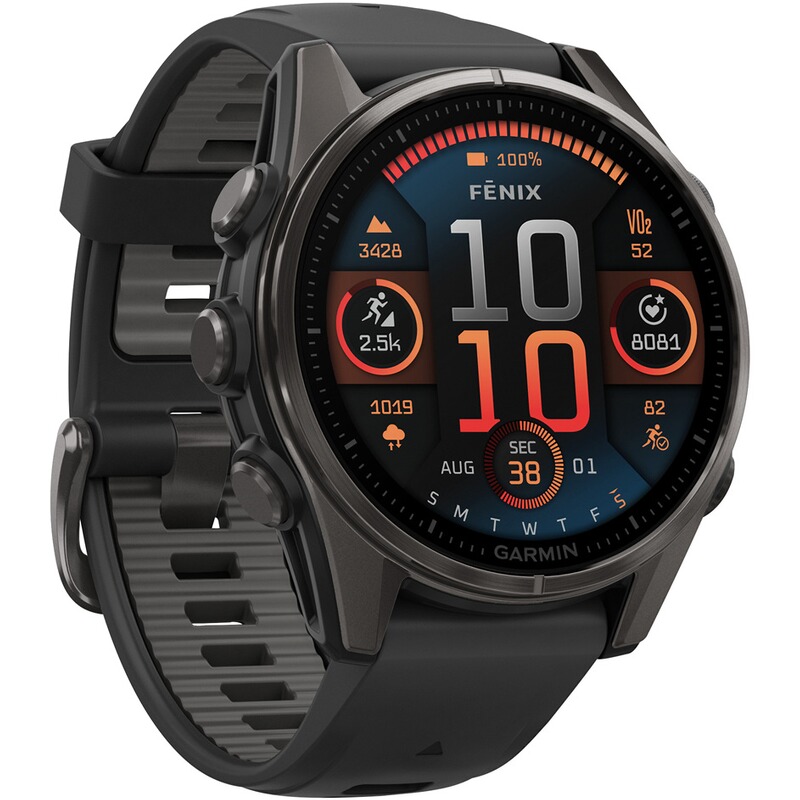 GARMIN Armbanduhr Fenix 8 Sapphire &ndash; AMOLED 43 mm