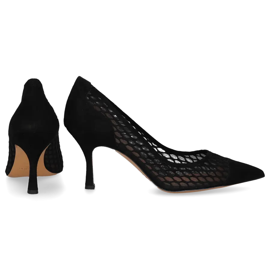 EN AVANT - Pumps 2610 Veloursleder - schwarz