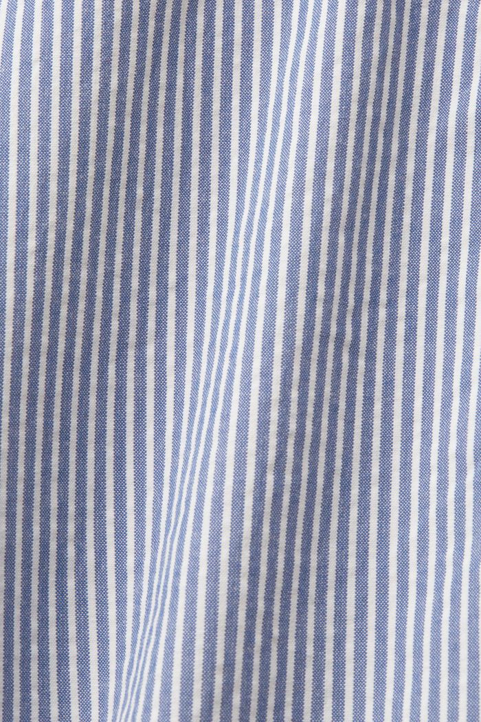 Gestreifte Chino-Shorts, 100 % Baumwolle