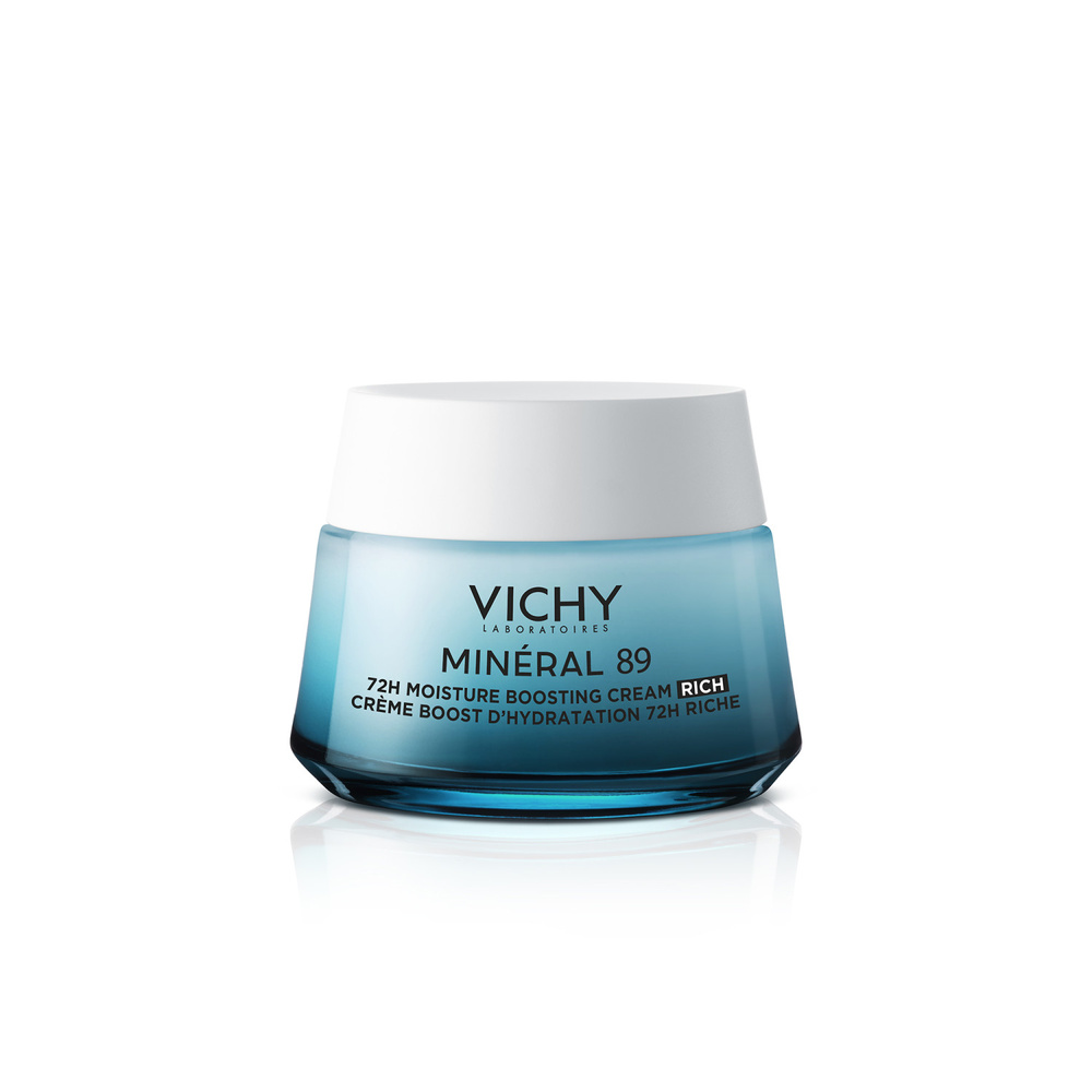 Vichy Minéral 89 Minéral 89 crème jour texture riche boost d'hydratation 72h