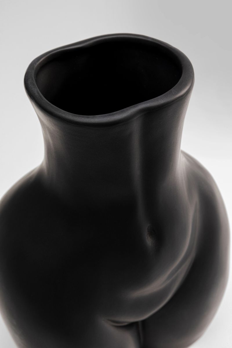 KARE Vase Donna Schwarz