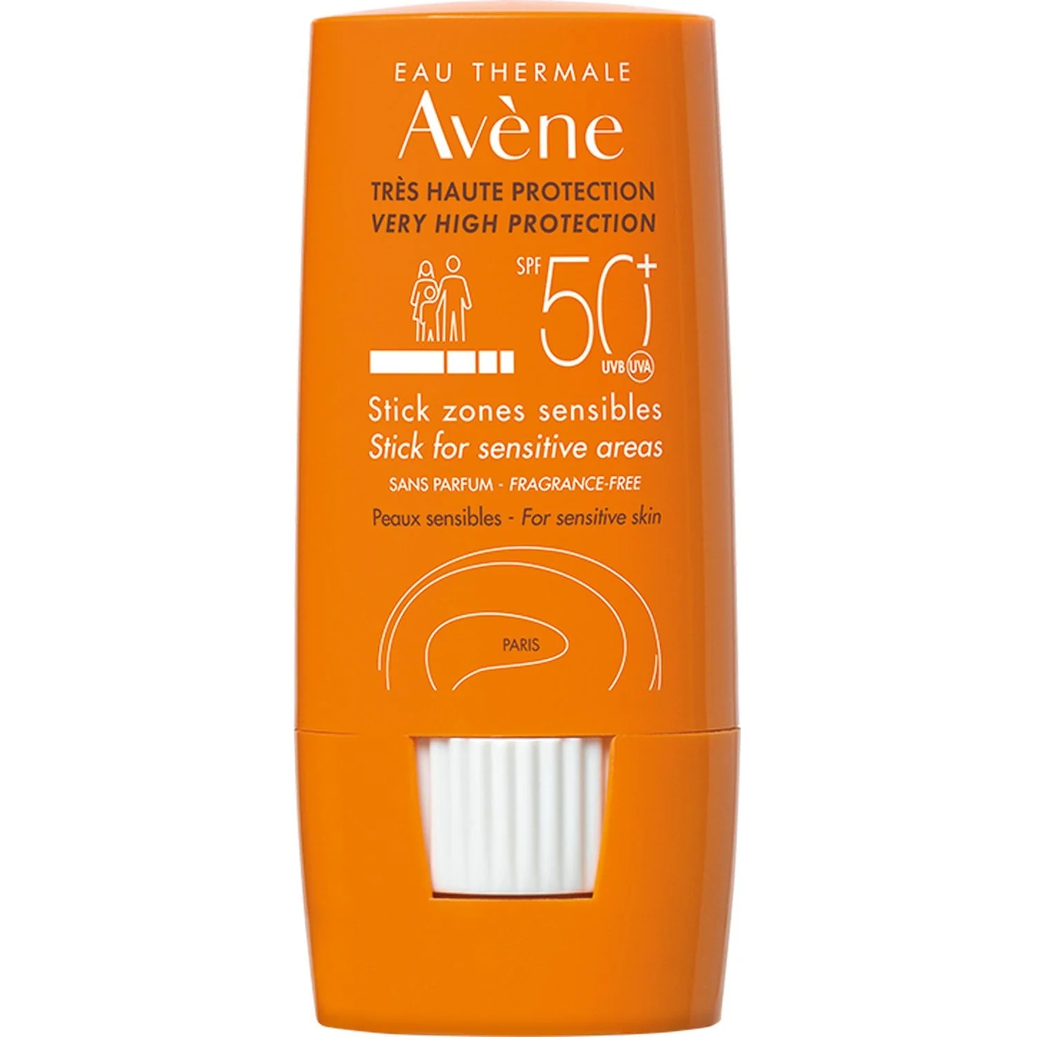 Stik za sunčanje za osjetljiva područja SPF50+ - Stik za sunčanje s visokom zaštitom.