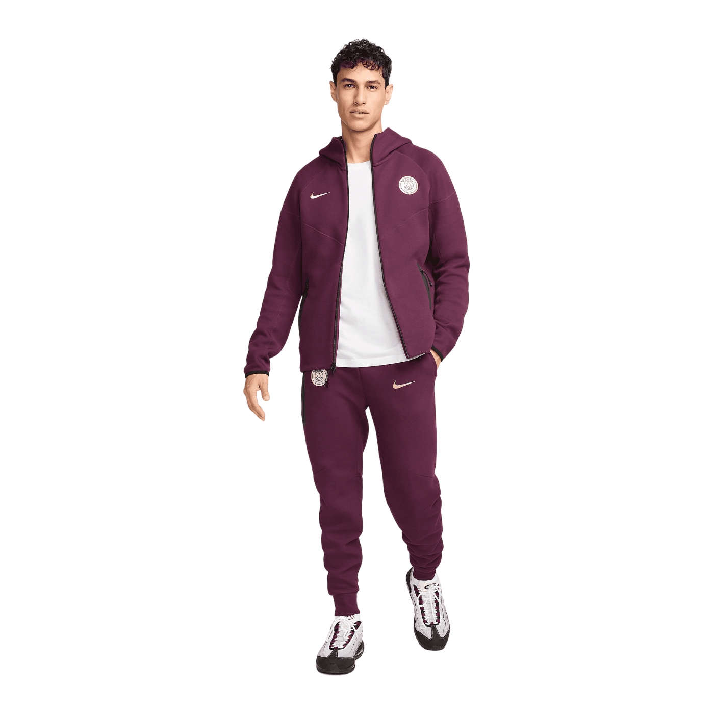 Nike Paris St. Germain Tech Fleece Jogginghose Rot F610