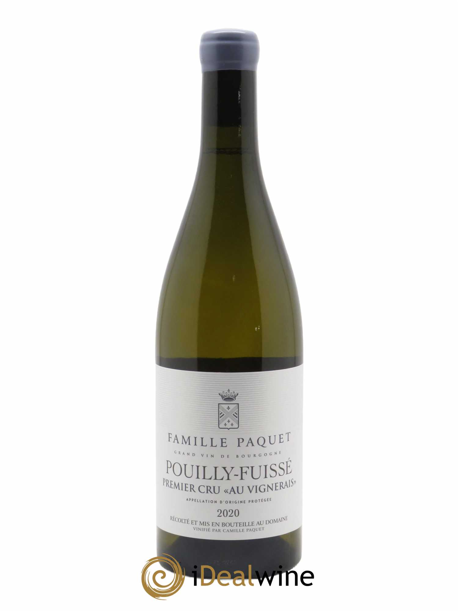 Pouilly-Fuissé 1er Cru Au Vignerais Famille Paquet  2020 - Lot de 1 Bouteille