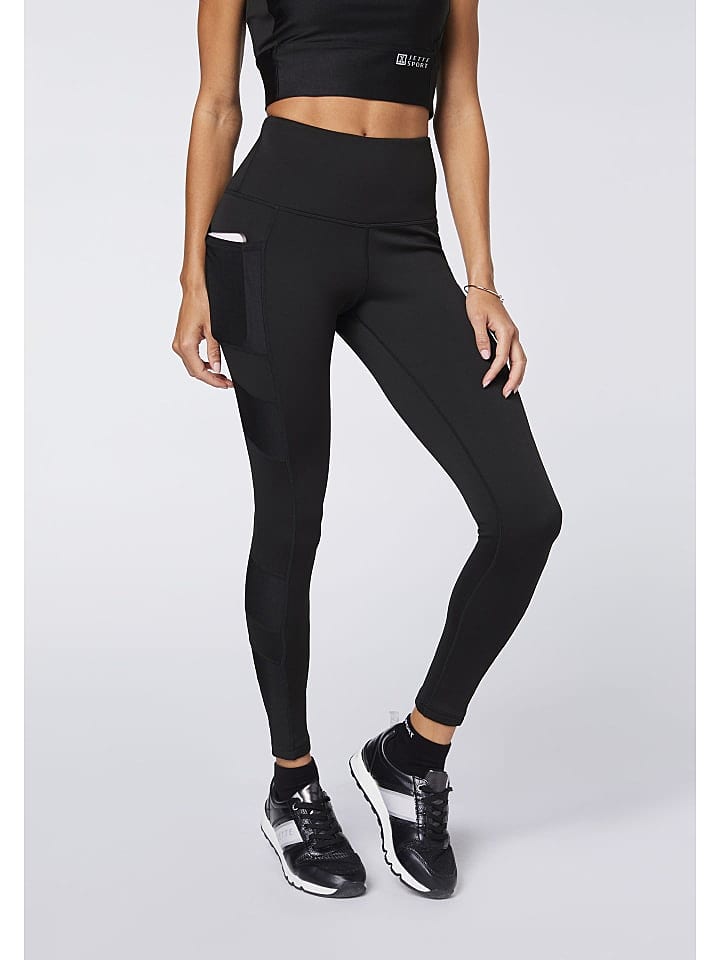 Jette Sport Sportleggings in Schwarz günstig kaufen 40-42