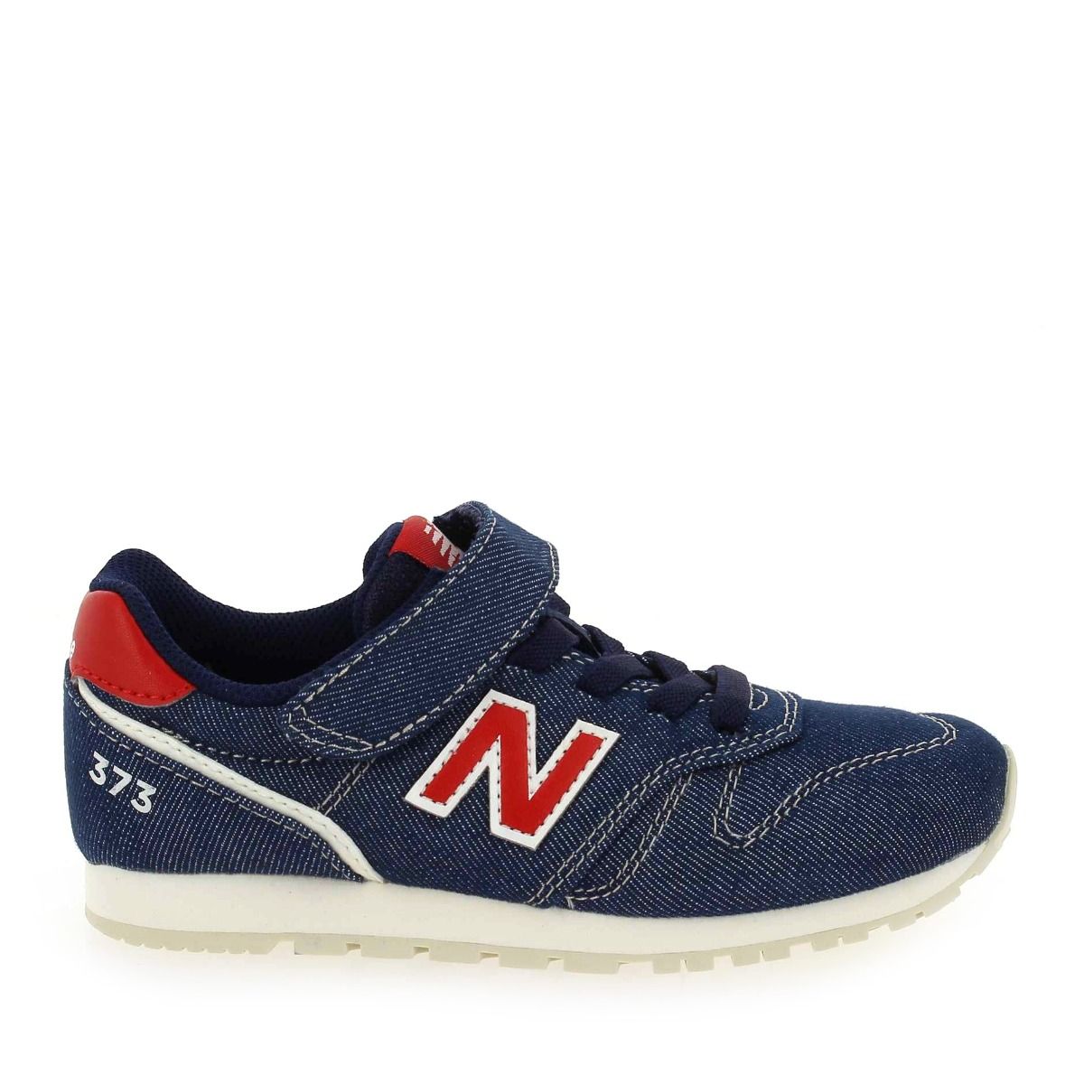 New Balance  YV373 DENIM - Marine rouge