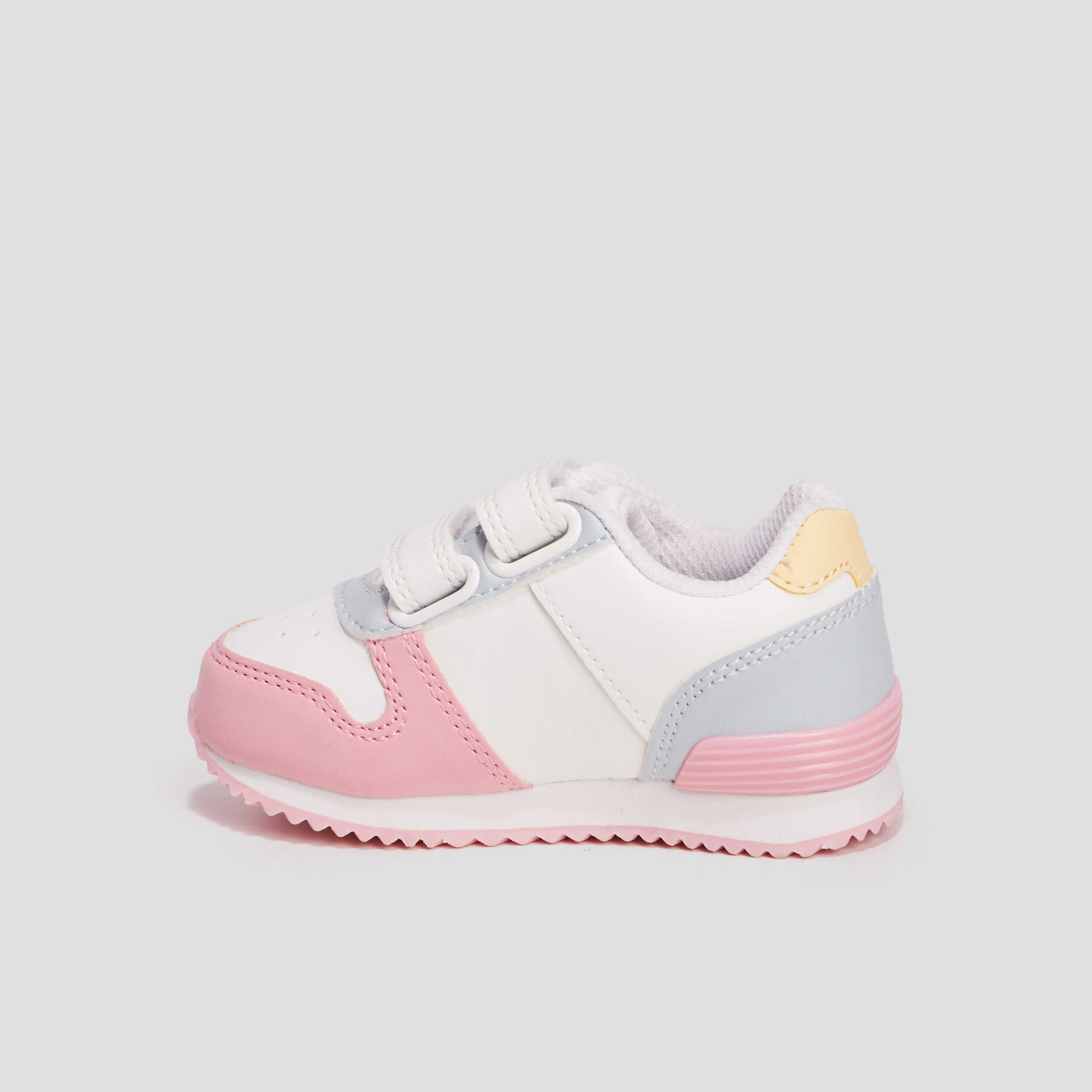 Retrorunnings à scratchs multicolore bébé fille | La Halle