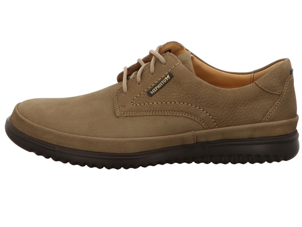MEPHISTO Komfort Schnürer braun DARK TAUPE