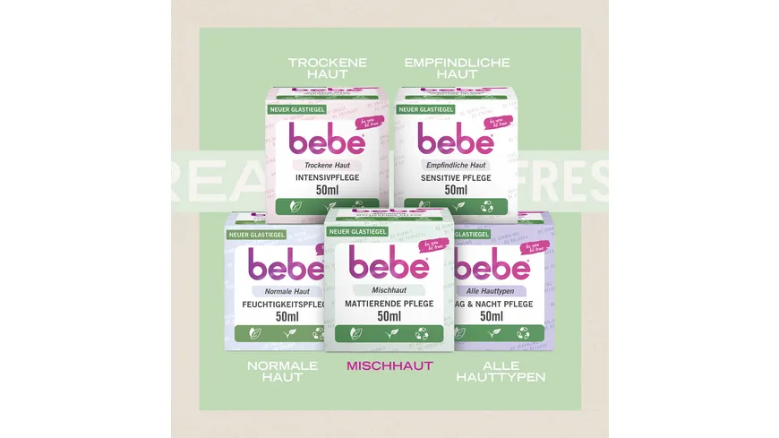 bebe mattierende Pflege Gesichtscreme 50 ml