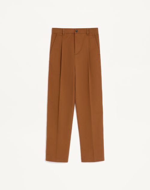 Calças Valentino em gabardine de algodão