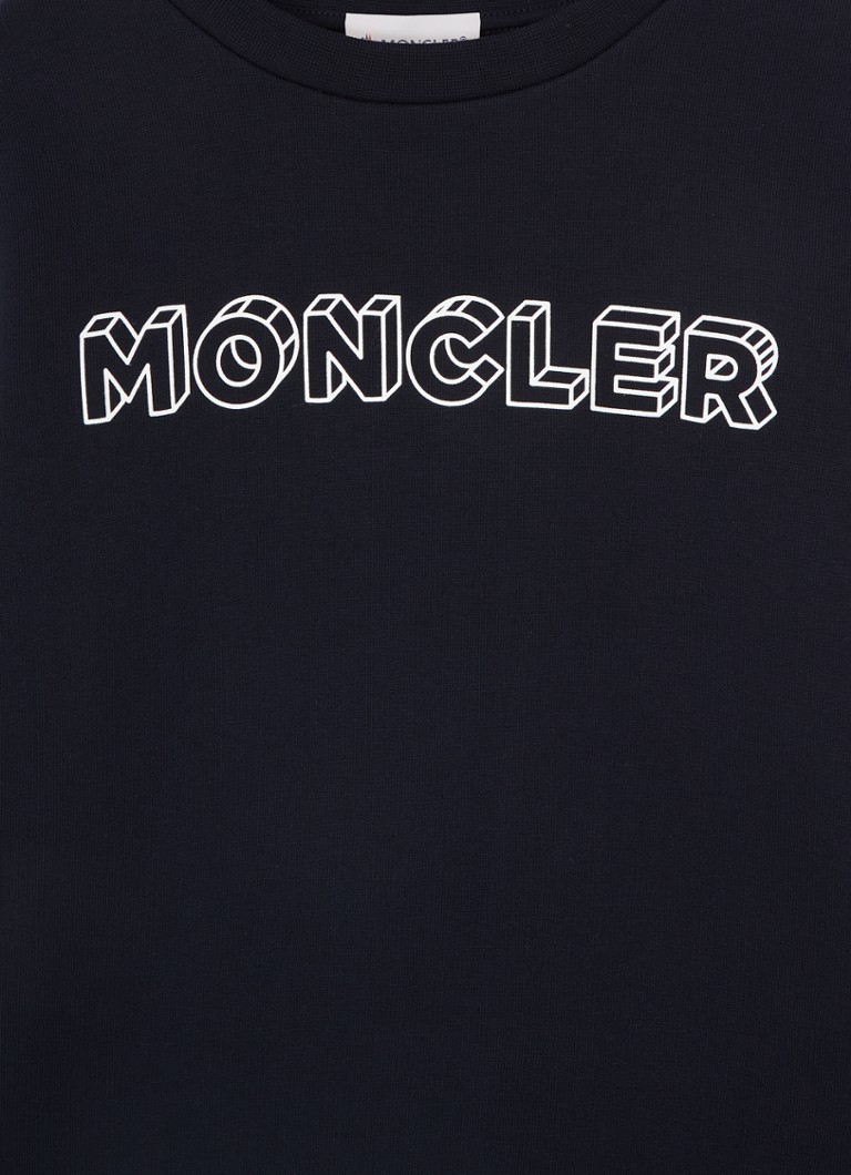 Maglione Moncler con logo stampato
