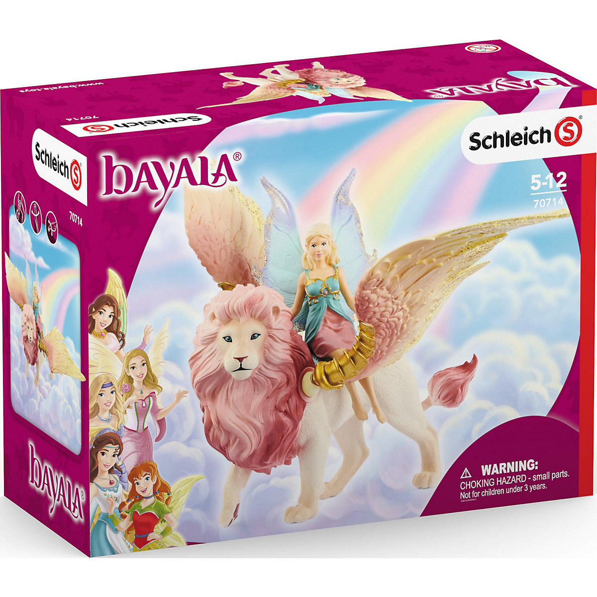 Schleich bayala 70714 Elfe auf geflügeltem Löwe