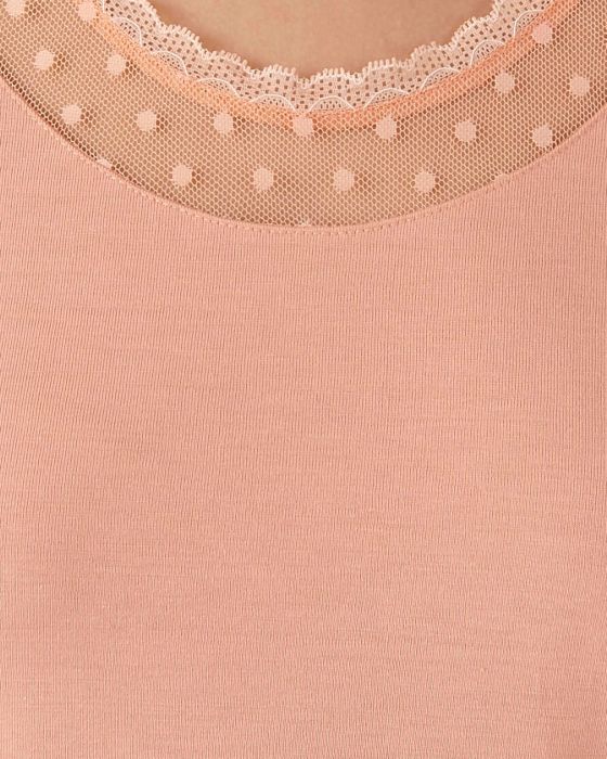 T-shirt Thermol'love tulle plumetis