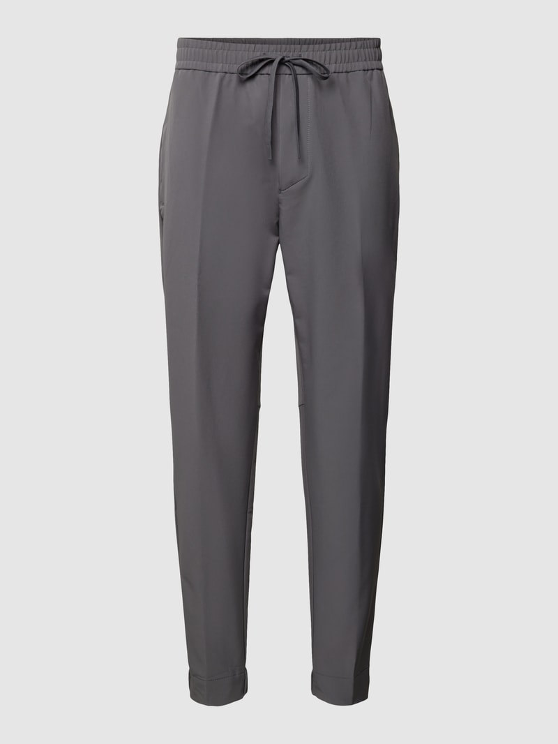 Stoffhose mit elastischem Bund Modell 'Flex' in graphit