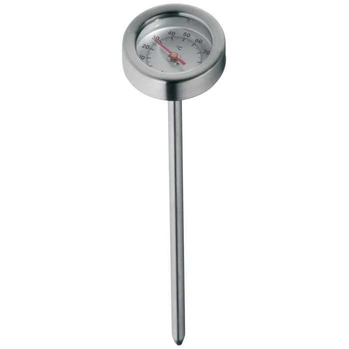 Simmertopf mit Temperaturanzeige und Einsatz, 18 cm