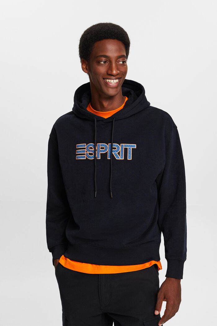 Logo-Hoodie aus Baumwollmix