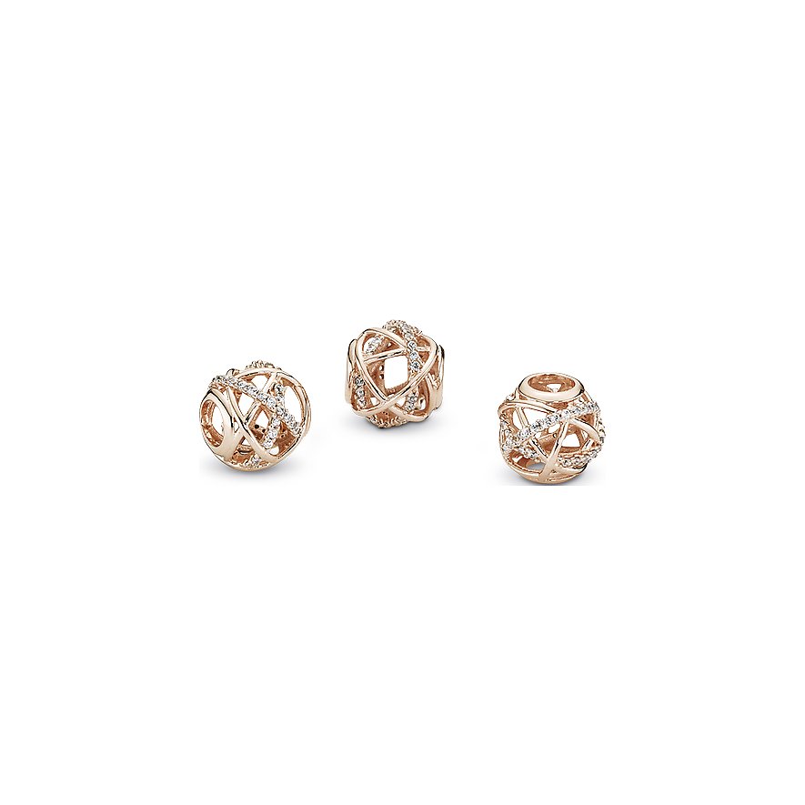 Pandora Charm Timeless Sparkling & Polished Lines