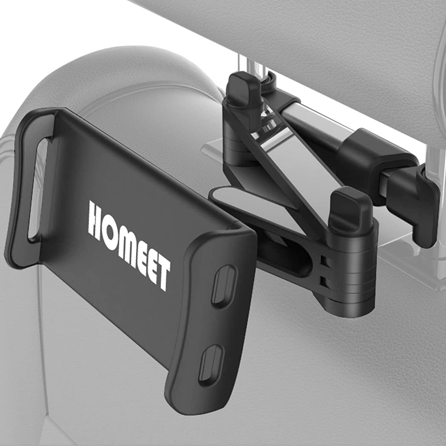 Directin Ausziehbare KFZ-Kopfstützen Halterung um 360 ° drehbar Tablet-Halterung, (bis 11,00 Zoll, für 4,4-11 Zoll Geräte, verstellbare Tablet-Kopfstützenhalterung, Kopfstütze KFZ Halterung Universal, Tablet Halterung Auto Verstellbar)