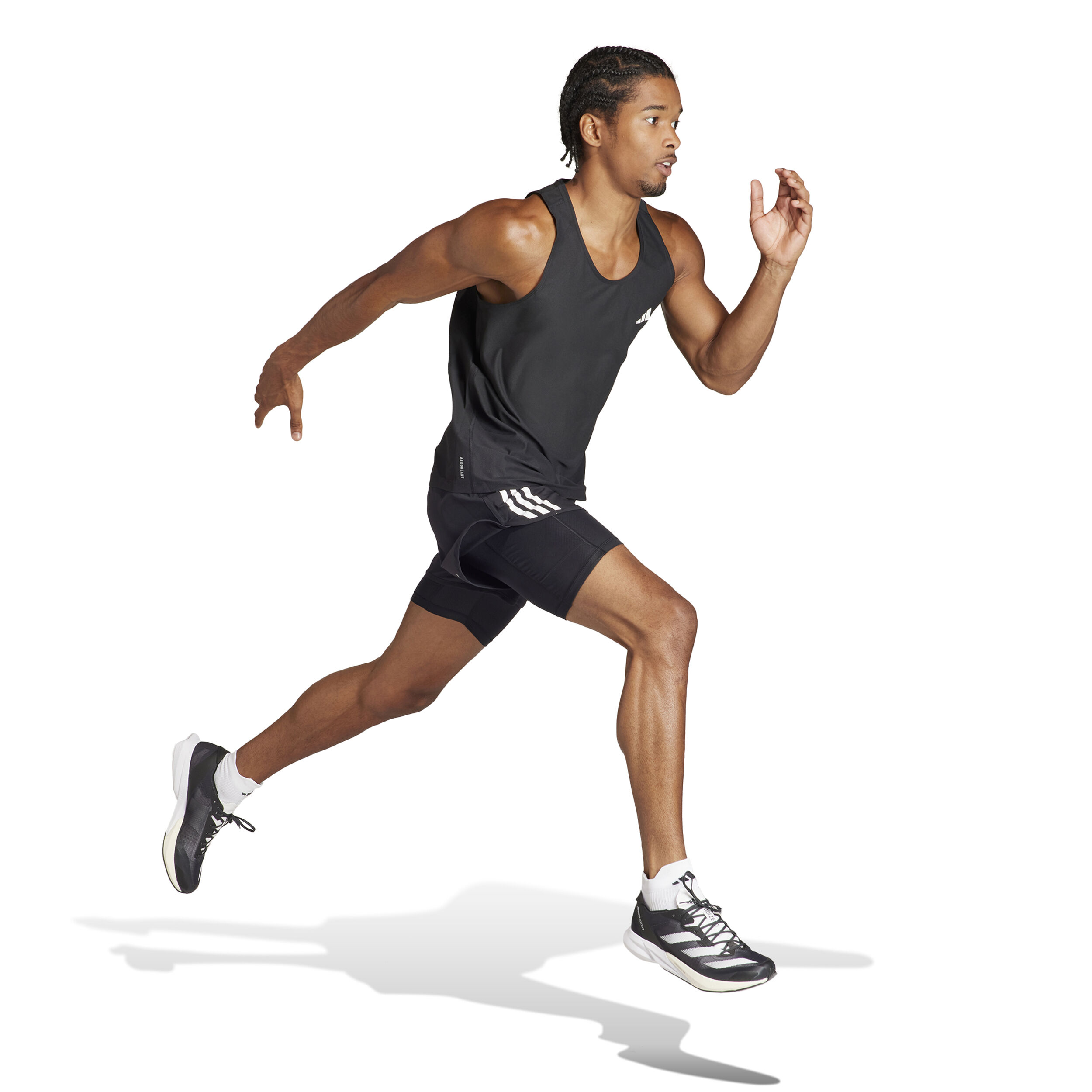 Own The Run B Tank-Top Herren - Schwarz