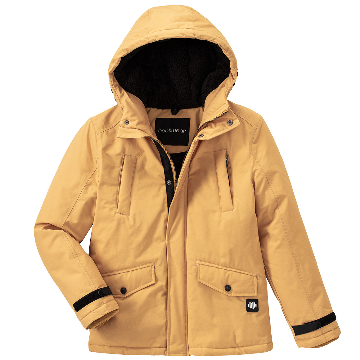 Jungen Jacke mit Teddyplüsch