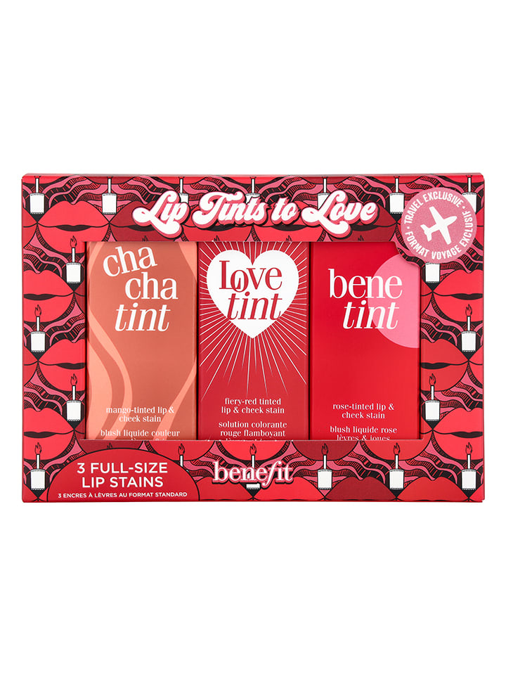 Benefit 3er-Set: Lippentint 