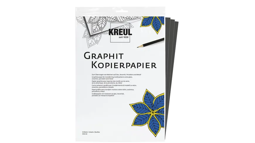 KREUL Graphit-Kopierpapier 10 Blatt