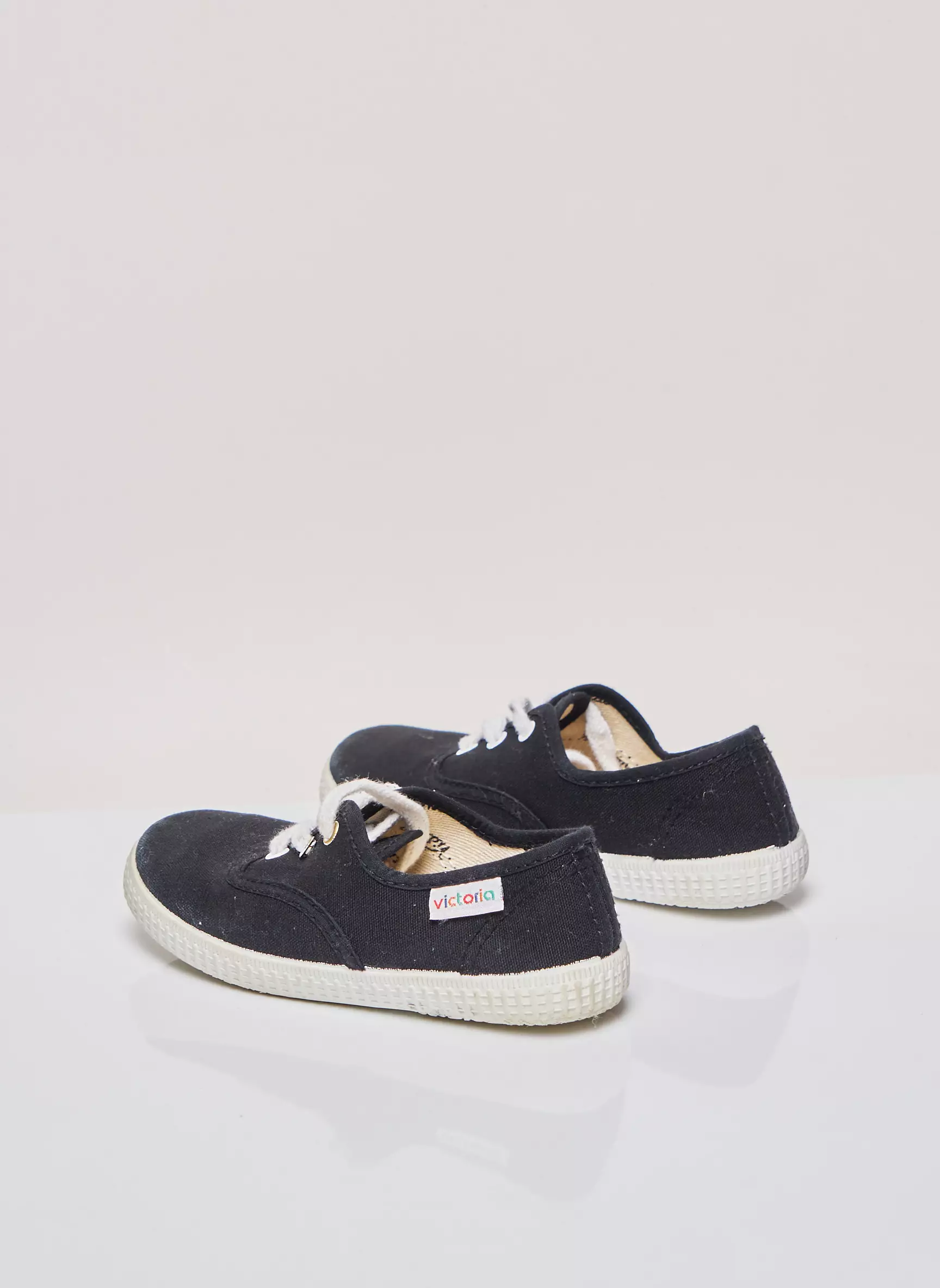 Victoria Baskets Enfant couleur noir