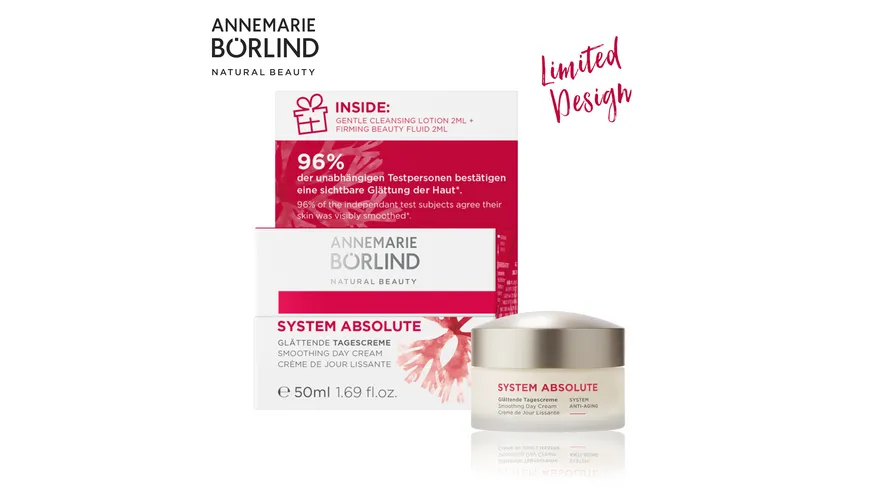 ANNEMARIE BÖRLIND SYSTEM ABSOLUTE Glättende Tagescreme Geschenkpackung 50 ml