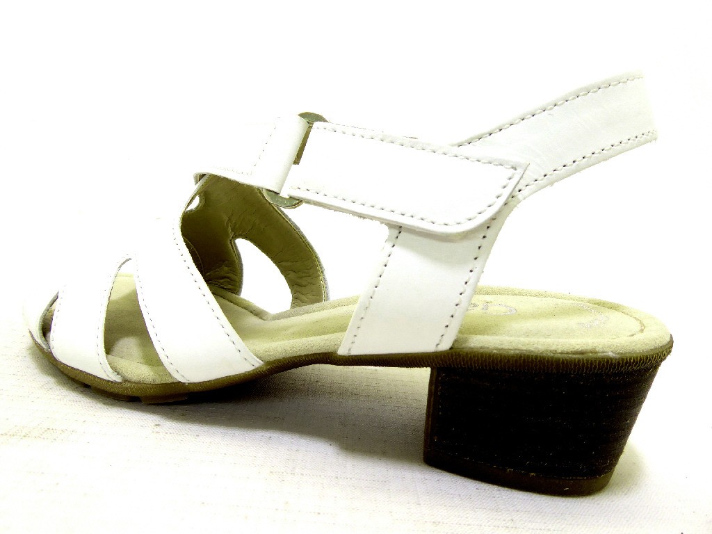 GABOR Klassische Sandalen weiss