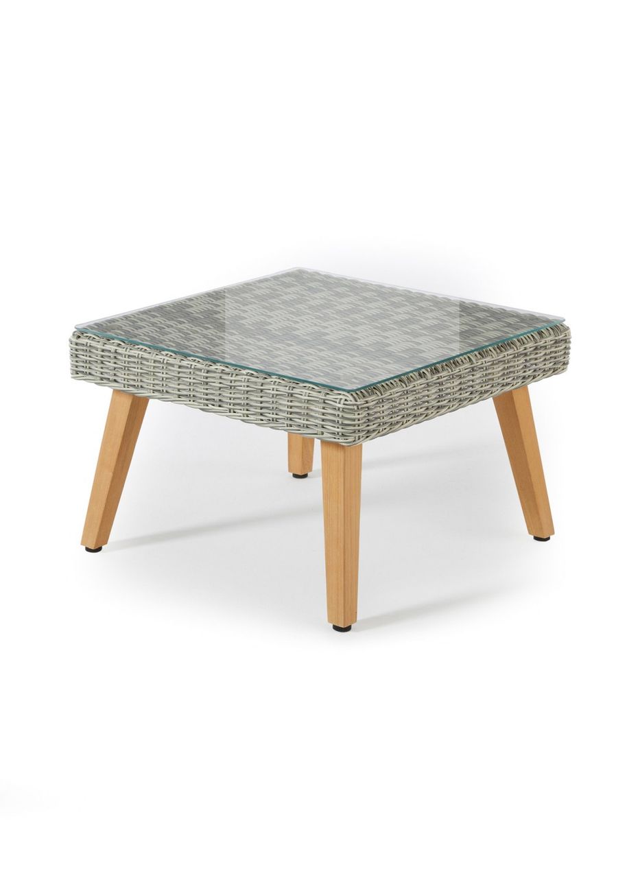 MyFlair Garten Ecksofa, 5 Sitzer mit Beistelltisch